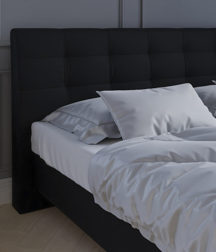 Leder Selene –  Bett Detail L-PunchSchwarz.jpg