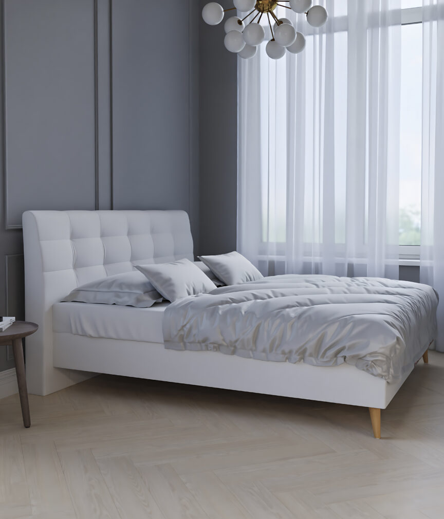 Leder Selene –  Bett Totale L-PunchReinweiss.jpg