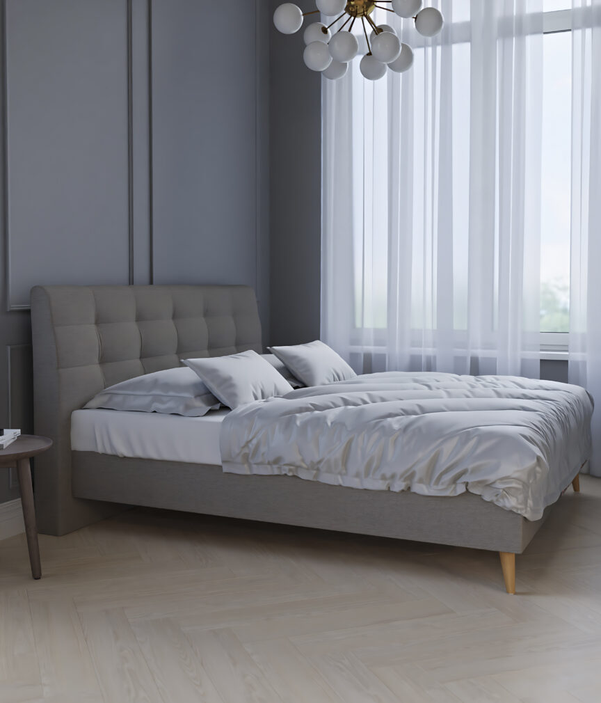 Feiner Strukturstoff –  Bett Totale S-Capulet4004.jpg