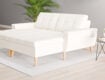Loveseat Rio in Feiner Strukturstoff – Cremeweiß SORIE02-01  S-Capulet4001  Detail2.jpg