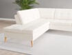 Ecksofa Rio – offener Abschluss links in Feiner Strukturstoff – Cremeweiß SORIL02L-01  S-Capulet4001  Detail1.jpg