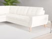 Ecksofa Rio – offener Abschluss links in Feiner Strukturstoff – Cremeweiß SORIL02L-01  S-Capulet4001  Detail2.jpg