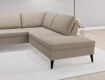 Ecksofa Rio – offener Abschluss rechts in Feiner Strukturstoff – Beigegrau SORIL02R-03  S-Capulet4004  Detail1.jpg