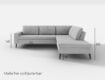Sofa Maße – Ecksofa Rio Nr. 3 rechts in Feiner Strukturstoff – Pastellblau 8119-s03-front.jpg