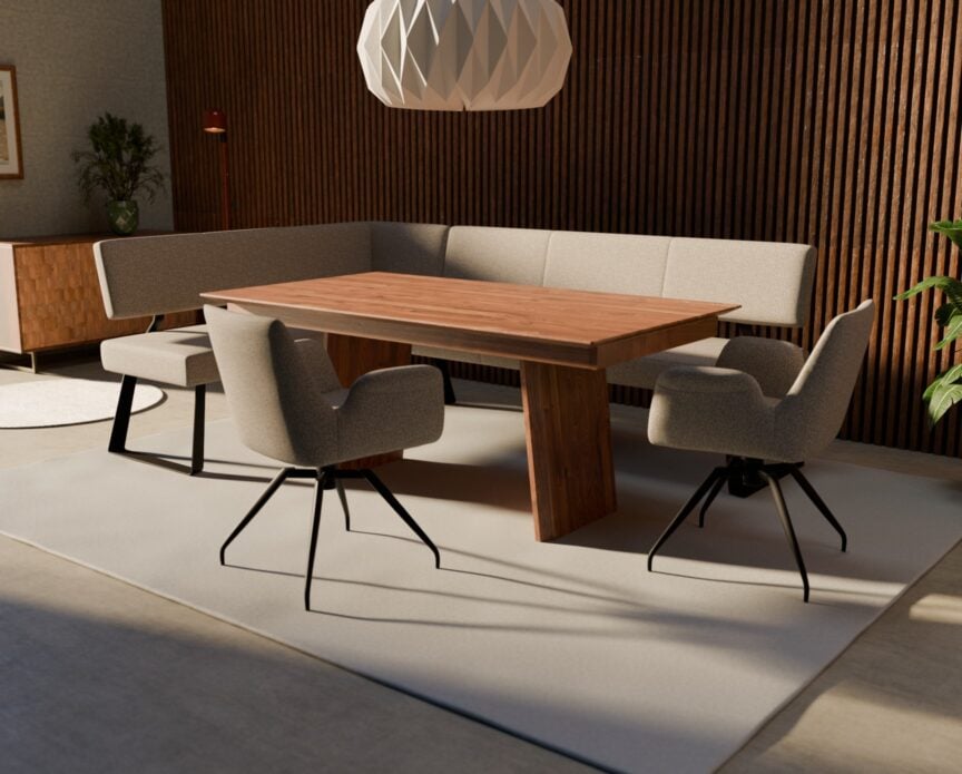Hero Dining Boucle Beige