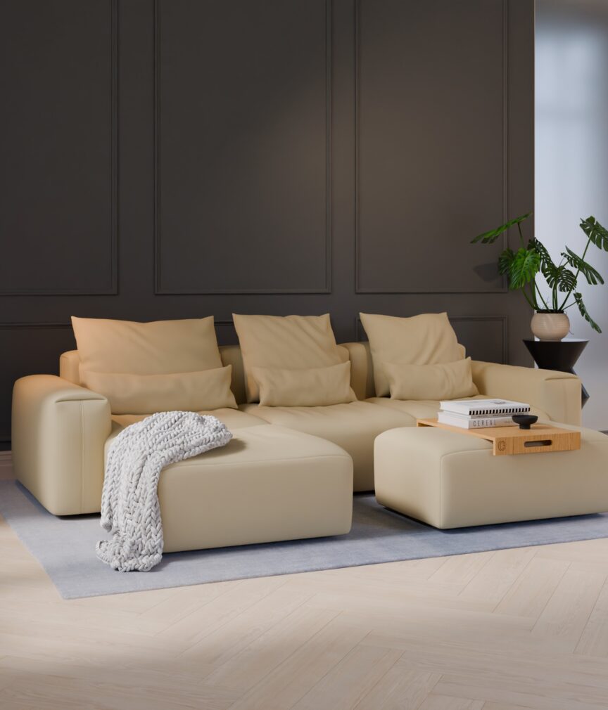 Leder Selene –  L-PunchCreme  Part27  Sofa Denver  overview.jpg