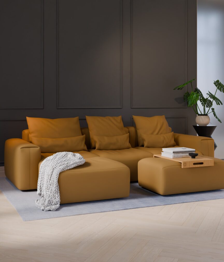 Leder Selene –  L-PunchHoney  Part27  Sofa Denver  overview.jpg