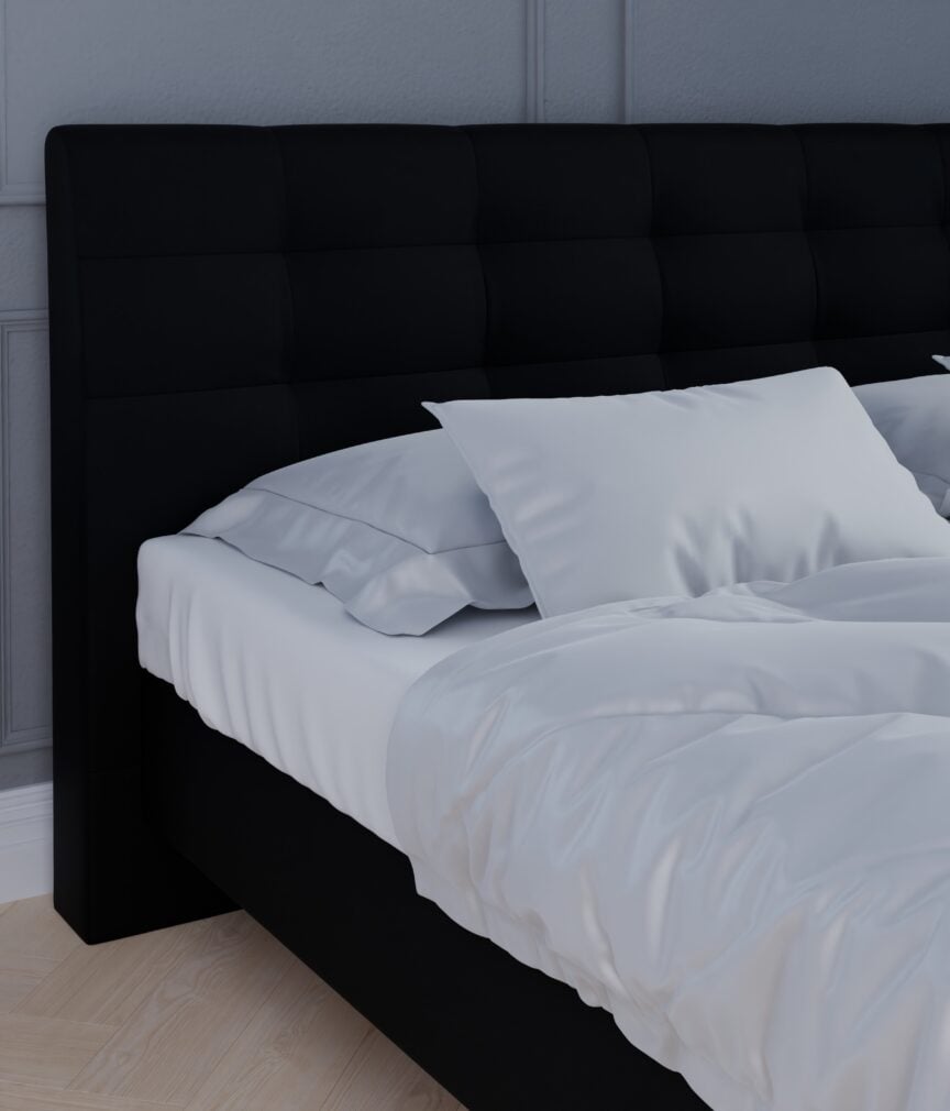 Leder Selene –  L-PunchSchwarz  Part27  Bed  detail.jpg