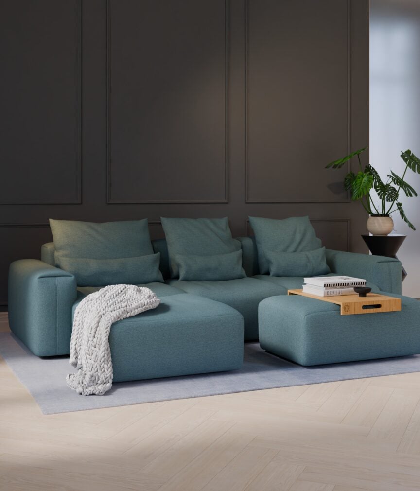 Feiner Strukturstoff –  S-Capulet9711  Part27  Sofa Denver  overview.jpg