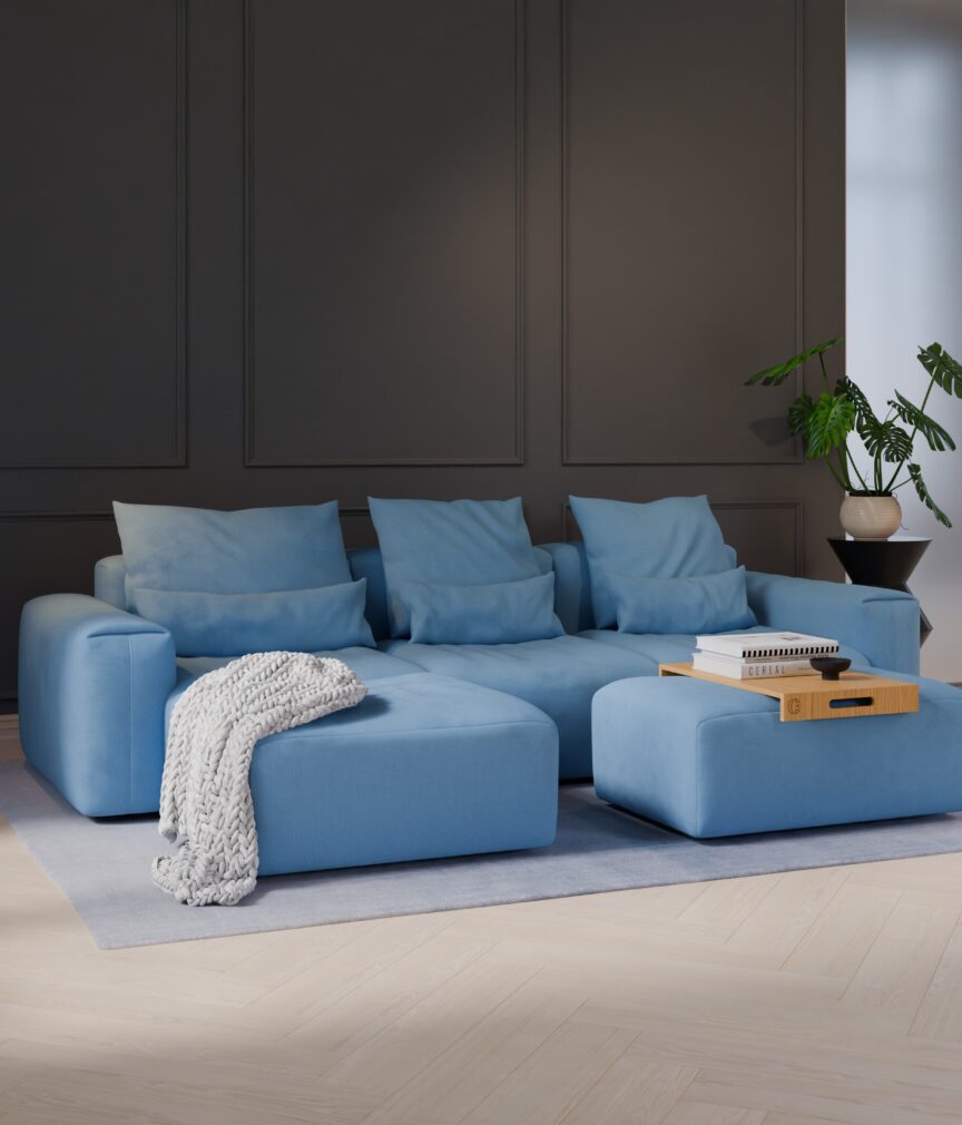 Grober Mikrofaserstoff –  S-XBO6  Part27  Sofa Denver  overview.jpg