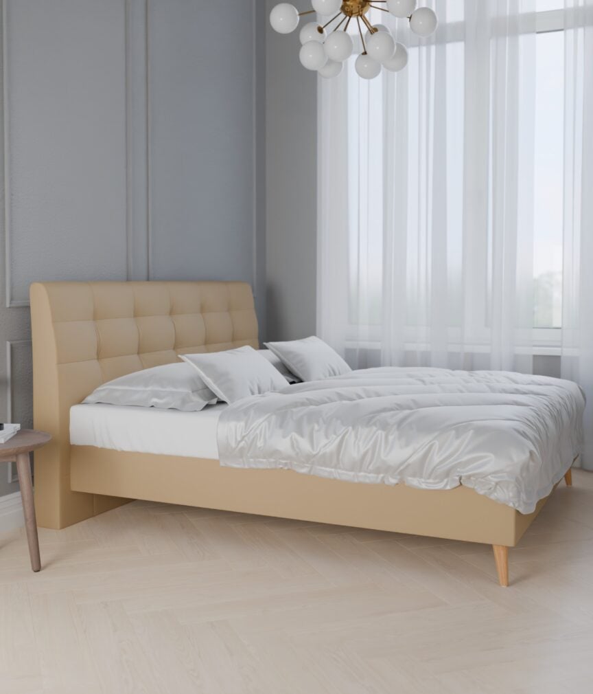 Leder Selene –  L-PunchCapuccino  Part27  Bed  overview.jpg