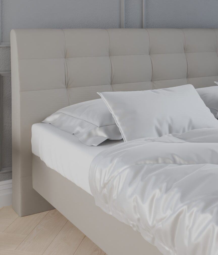 Leder Selene –  L-PunchLightGrey  Part27  Bed  detail.jpg