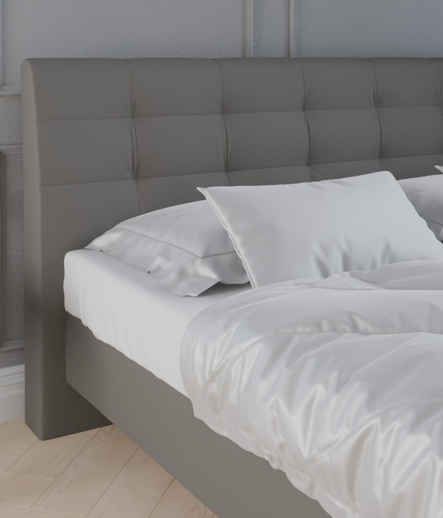 Leder Selene –  L-PunchSteingrau  Part27  Bed  detail.jpg