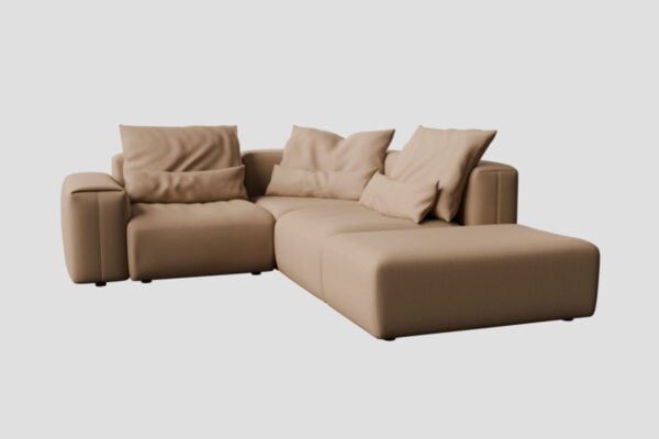 DENVER Ecksofa Offen Rechts