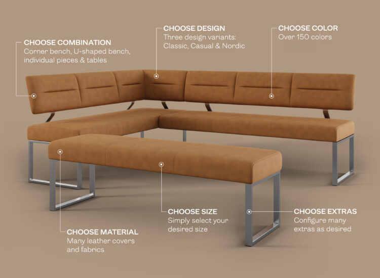 Configura il tuo set da pranzo su misura