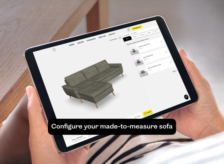 Online Sofa Konfigurator von Casarista