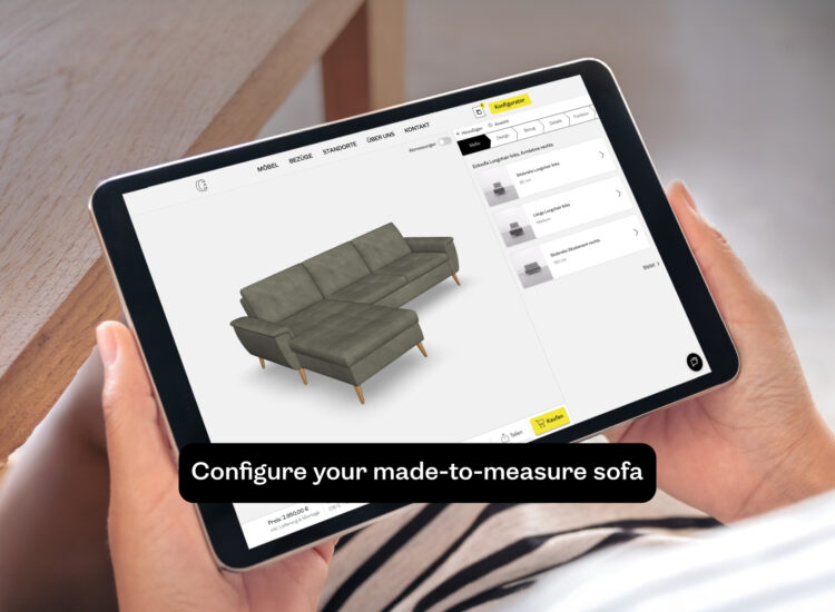 Online Sofa Konfigurator von Casarista