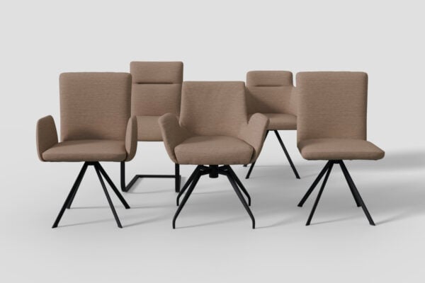 Stühle SUB Karamellbraun