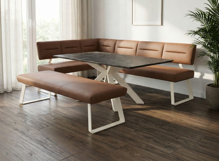 Dining Set Leder Feinstein