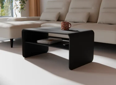 FLOW Couchtisch Black