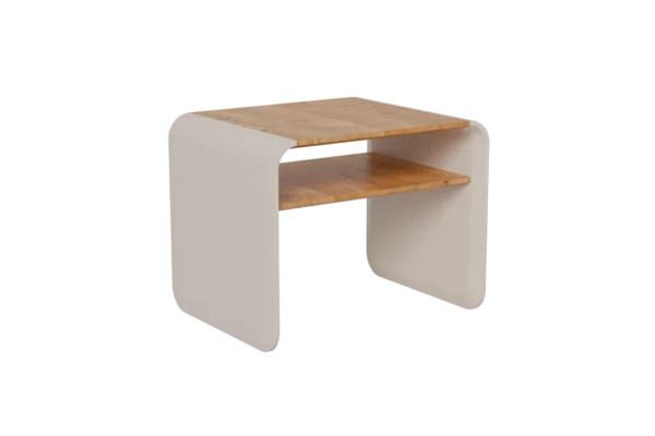 Flow SideTable 50x40x40 WHITE OAK