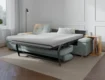 Nairobi Schlafsofa Bettfunktion Holz Lattenrost